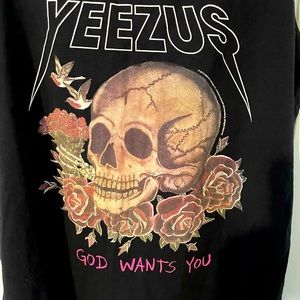 Vintage Kanye West Yeezus “God Wants You” Tank Top Large